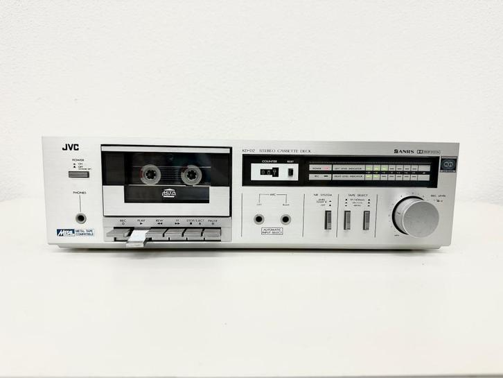 JVC KD-D2 - Stereo cassettedeck, Audio, Tv en Foto, Cassettedecks, Enkel, JVC, Tape counter, Ophalen of Verzenden
