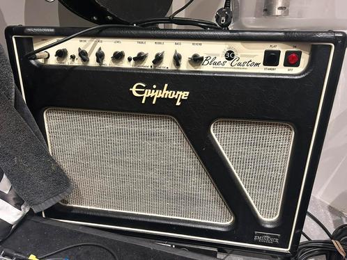 Epiphone Blues Custom 30 buizen gitaarversterker., Muziek en Instrumenten, Versterkers | Bas en Gitaar, Zo goed als nieuw, Minder dan 50 watt