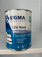 Mat houtlak kleur Pale Grey Lab Paint 10m2, Doe-het-zelf en Verbouw, Verf, Beits en Lak, Minder dan 5 liter, Ophalen of Verzenden