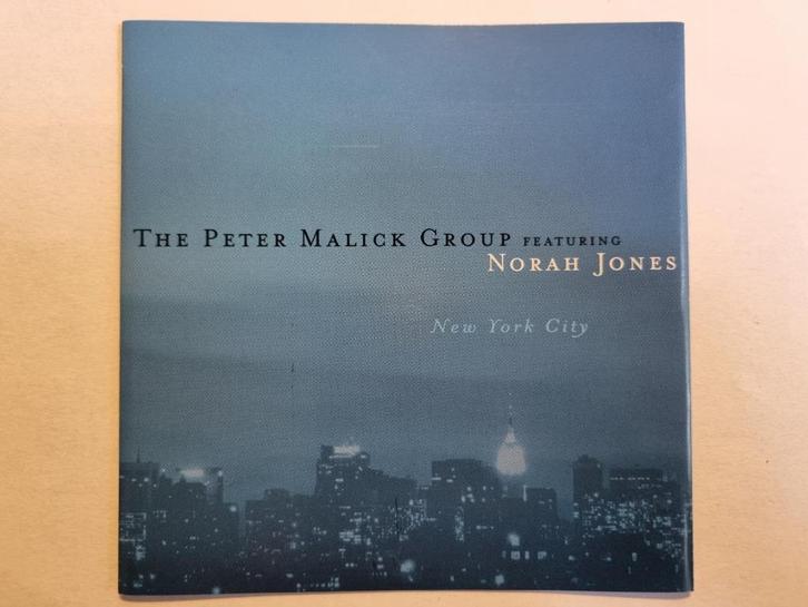 CD/EP The Peter Malick Gr. Feat. Norah Jones - New York City, Cd's en Dvd's, Cd's | Jazz en Blues, Zo goed als nieuw, Jazz, 1980 tot heden