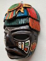 Brocante Maya Masker, mooi, steen, 16,5 x 11,5 x 6,5 cm, Ophalen of Verzenden