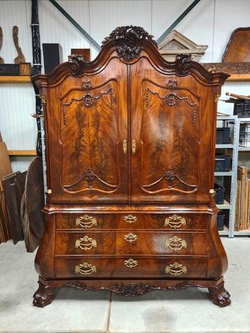 Kabinet, Kast, Louis XV, Transition, Mahonie, 1770-1780 beschikbaar voor biedingen