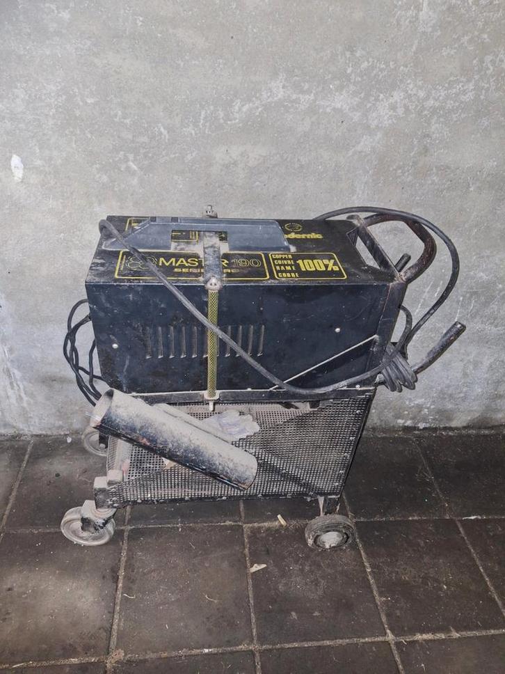 Lasapparaat Master 190 - Gebruikt, Doe-het-zelf en Verbouw, Gereedschap | Lasapparaten, Gebruikt, Elektroden, 150 tot 250 ampère