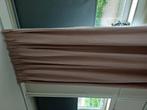 Verduisterende gordijnen, Ophalen, 200 cm of meer, Beige, Zo goed als nieuw