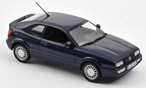 Volkswagen Corrado G60 1990 Blauw 1/43 NOREV ref. 840142, Hobby en Vrije tijd, Modelauto's | 1:43, Nieuw, Auto, Norev, Verzenden