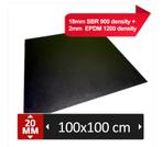 FIT Ultra 20mm rubber sportvloeren hyrox fittness crossfit, Ophalen of Verzenden, Nieuw, Benen