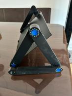 Laptopstandaard metaal, opklapbaar en verstelbaar, Ophalen of Verzenden, Zo goed als nieuw