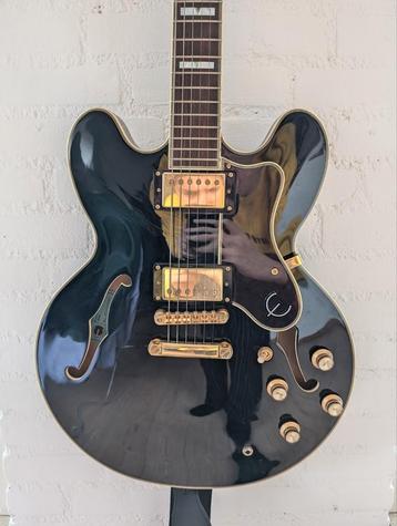 Epiphone Sheraton-PRO zwart Ebony  beschikbaar voor biedingen