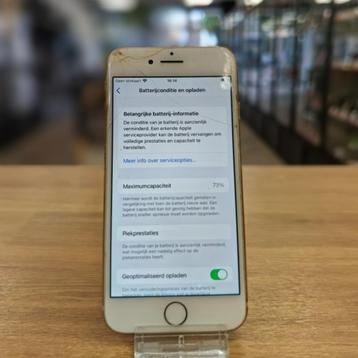 Apple iPhone 8 - 64GB Accu 73% | Wit beschikbaar voor biedingen