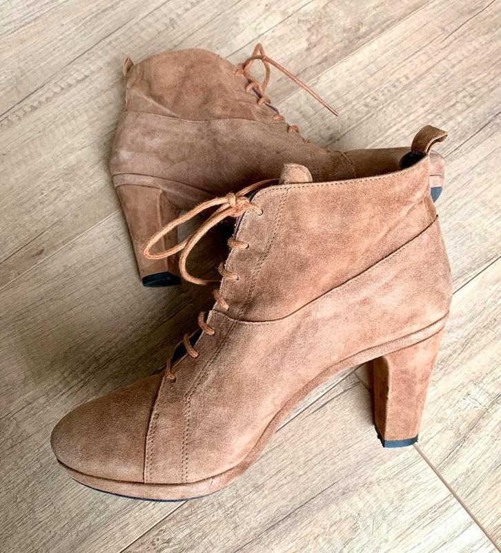 Via Vai ZGAN licht bruin suède enkel laars mt 39., Kleding | Dames, Schoenen, Zo goed als nieuw, Lage of Enkellaarzen, Bruin, Ophalen of Verzenden