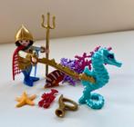4817 Playmobil zeemeerprins zeepaard koraal, Ophalen of Verzenden, Zo goed als nieuw, Complete set