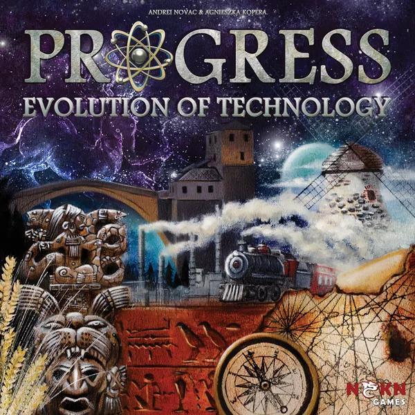 Progress: Evolution of Technology - Bordspel, Hobby en Vrije tijd, Gezelschapsspellen | Bordspellen, Zo goed als nieuw, Een of twee spelers