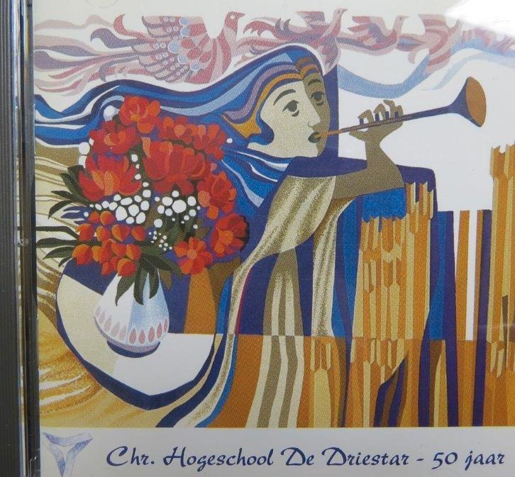 Cd: 50 jaar Chr. Hogeschool de Driestar Gouda, koor, orgel, Cd's en Dvd's, Cd's | Religie en Gospel, Zo goed als nieuw, Gospel