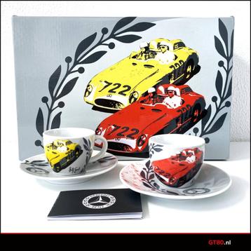 Mercedes-Benz / Mille Miglia espresso cups beschikbaar voor biedingen