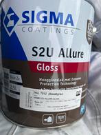 Sigma allure gloss 2.5liter ral 7012, Nieuw, Ophalen of Verzenden, Lak, Grijs