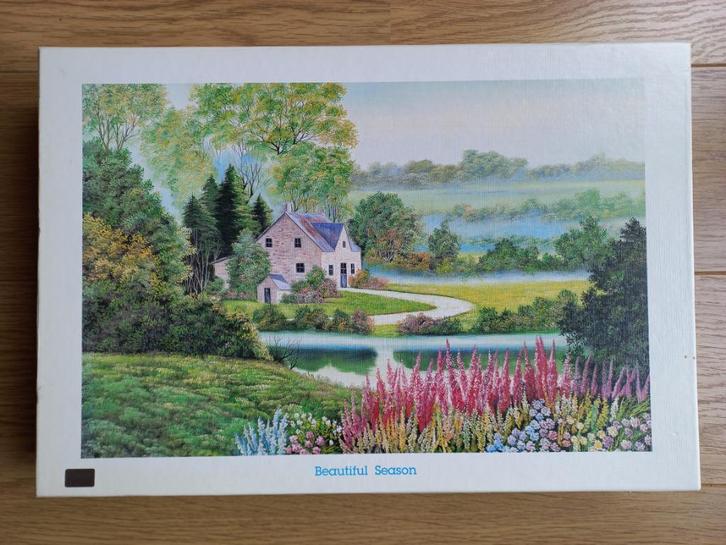 Legpuzzel Beautiful Season – 1500 stukjes - compleet, Hobby en Vrije tijd, Denksport en Puzzels, Gebruikt, Legpuzzel, 500 t/m 1500 stukjes