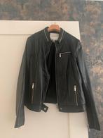 McGregor zwart leren jasje 46 (44), Kleding | Dames, Verzenden, Zo goed als nieuw, Maat 46/48 (XL) of groter, Zwart