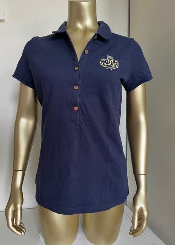 Donkerblauwe polo, marine, korte mouw, McGregor, L = 38/40 beschikbaar voor biedingen