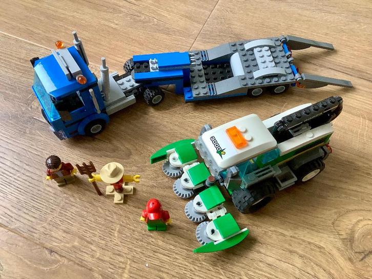 Lego City 60223 Maaidorser Transport Harvester, Kinderen en Baby's, Speelgoed | Duplo en Lego, Gebruikt, Lego, Complete set, Ophalen of Verzenden