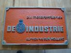 metalen reclame bord, Ophalen of Verzenden, Zo goed als nieuw, Reclamebord