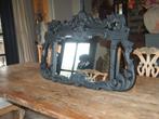 Barok  Houten Spiegel, Huis en Inrichting, Woonaccessoires | Spiegels, Ophalen, Gebruikt, 75 tot 100 cm, Minder dan 100 cm