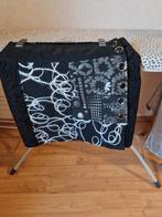 Mooi zwart gewerkt  overslag rokje, Maat 38/40 (M), Zwart, Ophalen of Verzenden, Zo goed als nieuw