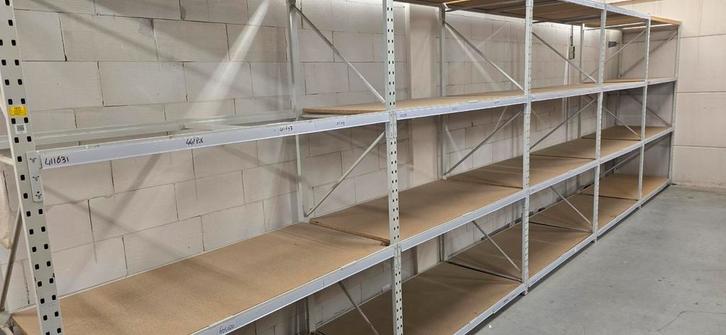 Bosal grootvakstelling 4 secties stellingen van 180x75x230cm, Huis en Inrichting, Kasten | Stellingkasten, Gebruikt, Ophalen