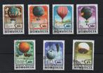 Luchtballonnen - Mongolia 1982 - Gestempeld used 7v, Verzenden, Gestempeld, Vliegtuigen