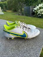 Nike Tiempo Voetbalschoenen - maat 45.5, Nike, Ophalen of Verzenden, Gedragen, Wit