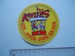 sticker oud KERMIS bond BOVAK apeldoorn retro strip, Verzenden, Zo goed als nieuw, Bedrijf of Vereniging