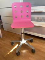 Ikea verstelbare bureaustoel roze, Huis en Inrichting, Bureaustoelen, Ophalen, Zo goed als nieuw, Roze, Bureaustoel