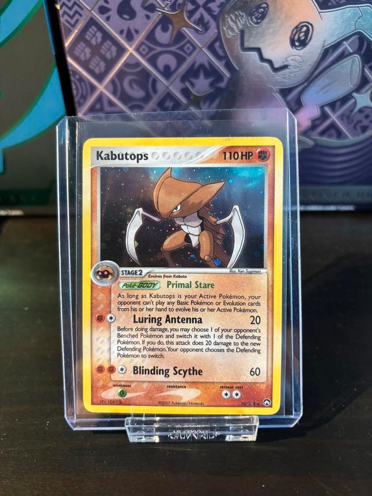 Kabutops #10, Hobby en Vrije tijd, Verzamelkaartspellen | Pokémon, Zo goed als nieuw, Ophalen of Verzenden
