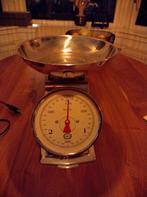 Retro weegschaal dille&kamille, Witgoed en Apparatuur, Ophalen, Keukenweegschaal, 1 tot 500 gram, Gebruikt