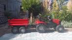 Rolly Toys Tractor en Aanhanger, Ophalen, Zo goed als nieuw, Overige merken