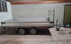 Aanhangwagen,  Tandemasser Plateauwagen - 2012 - Geremd, Ophalen, Gebruikt