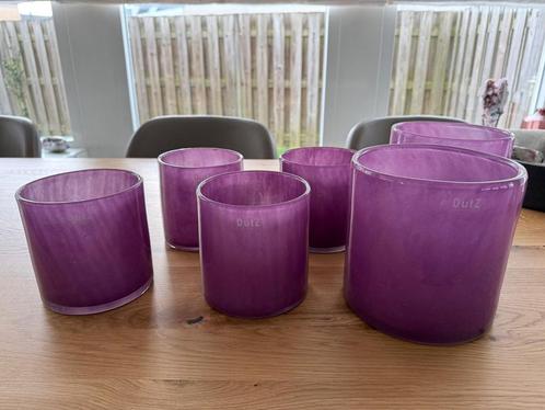 “DUTZ” vazen / potten, nieuw, 2stuks, violet, Huis en Inrichting, Woonaccessoires | Vazen, Nieuw, Overige kleuren, Minder dan 50 cm