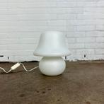 Vintage Murano mushroom paddenstoel lamp, Huis en Inrichting, Lampen | Tafellampen, Minder dan 50 cm, Glas, Vintage, Ophalen of Verzenden