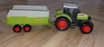 Dickie toys tractor met aanhanger Claas Ares 836 RZ, Kinderen en Baby's, Speelgoed | Speelgoedvoertuigen, Ophalen of Verzenden