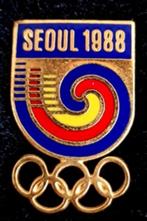 Seoul 1988 Olympische Spelen pin, Nieuw, Sport, Speldje of Pin, Verzenden