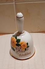 Dinner bel- Staffordshire, Engeland, Golden Wedding, Ophalen of Verzenden, Overige materialen, Minder dan 25 cm