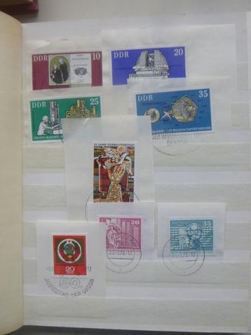 A5 stockboek vol DDR series bijzondere stempels beschikbaar voor biedingen