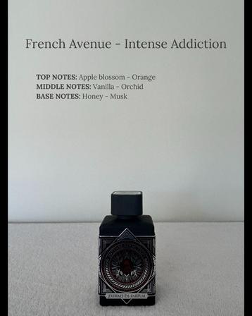French Avenue - Intense Addiction - 2 + 5 + 10ml beschikbaar voor biedingen