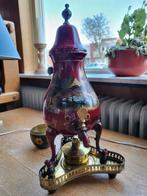 Antieke kraantjespot / koffiepot met warmhouder, Antiek en Kunst, Ophalen