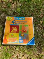 Dikkie dik 4-in-1 puzzel, Ophalen of Verzenden, 10 tot 50 stukjes, Gebruikt, 6 maanden tot 2 jaar