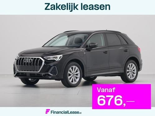 Audi Q3 45 TFSI e 245 pk S line edition Panoramadak Navi Par, Auto's, Audi, Bedrijf, Lease, Financial lease, Q3, ABS, Achteruitrijcamera