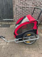 Mooie fietskar met trekstang voor 1-2 kinderen (25-27 kg), Gebruikt, Ophalen of Verzenden, Kinderkar