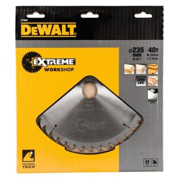DeWalt zaagblad 235x30mm  40t beschikbaar voor biedingen