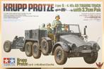 ROWASP | Tamiya 1/35 1 ton (64) Kfz 69 Towing Truck with 37, Hobby en Vrije tijd, Modelbouw | Auto's en Voertuigen, 1:32 tot 1:50