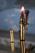 Huls Jacht Geweer Aansteker 5 stuks Munitie Jager Vintage, Ophalen of Verzenden