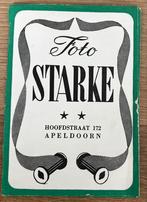 Oud fotomapje Foto Starke Apeldoorn, Ophalen of Verzenden, Voor 1940, Gebruikt
